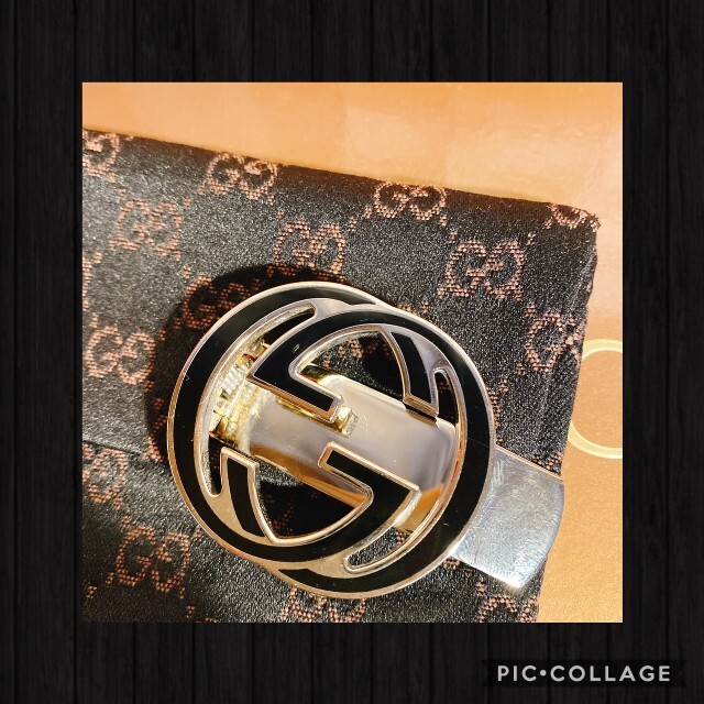 Gucci(グッチ)の正規品★GUCCIグッチ。ＷＧ インターロッキングマネークリップ。 メンズのファッション小物(マネークリップ)の商品写真