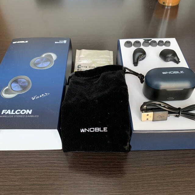 Noble(ノーブル)のnoble audio falcon スマホ/家電/カメラのオーディオ機器(ヘッドフォン/イヤフォン)の商品写真