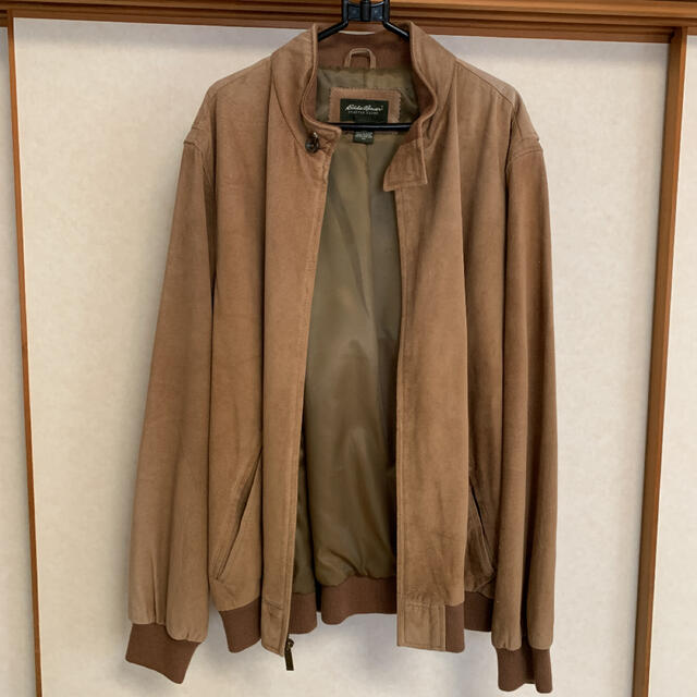 Eddie Bauer(エディーバウアー)のエディーバウアー　スウェードジャケット　XL（美品） メンズのジャケット/アウター(ブルゾン)の商品写真