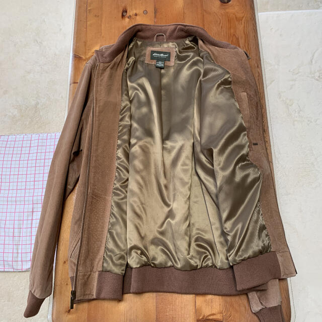 Eddie Bauer(エディーバウアー)のエディーバウアー　スウェードジャケット　XL（美品） メンズのジャケット/アウター(ブルゾン)の商品写真