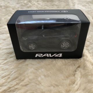 トヨタ(トヨタ)のトヨタ　RAV4 プルバックカー　ブラック(ミニカー)