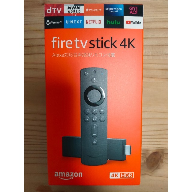 【新品未使用】Amazon ファイヤースティックTV 4K fire stick