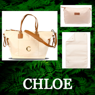 クロエ(Chloe)のSALE【Chloe】3点セットベビーチェンジングバッグマザーズバック(マザーズバッグ)