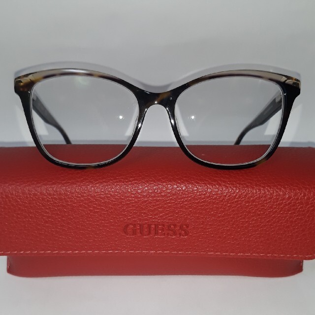 GUESS(ゲス)のGUESS 眼鏡 度数メガネ アメリカブランドメガネ レディースのファッション小物(サングラス/メガネ)の商品写真
