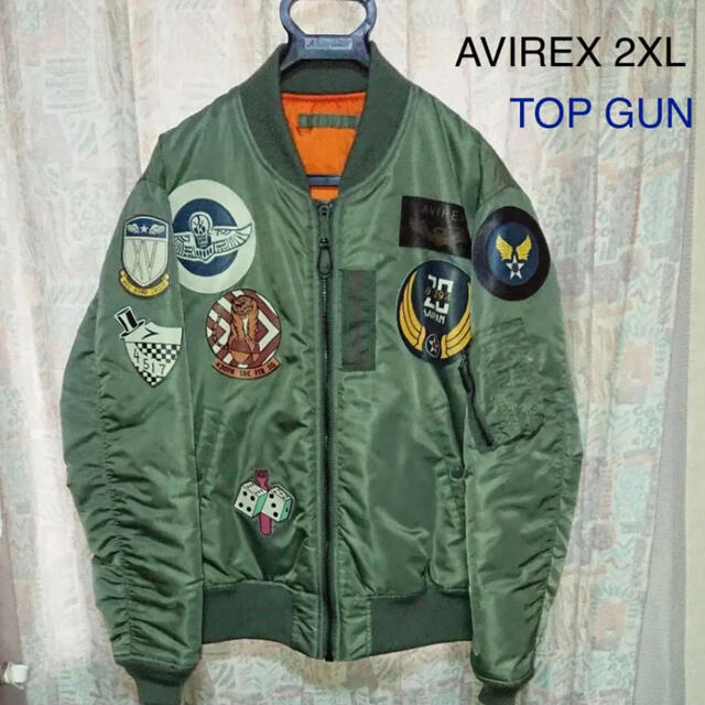 AVIREX(アヴィレックス)のAVIREX フライトジャケット MA-1長渕剛 メンズのジャケット/アウター(フライトジャケット)の商品写真