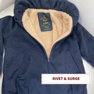 リベットアンドサージ(rivet & surge)のRIVET & SURGE  パーカー　レディース(パーカー)