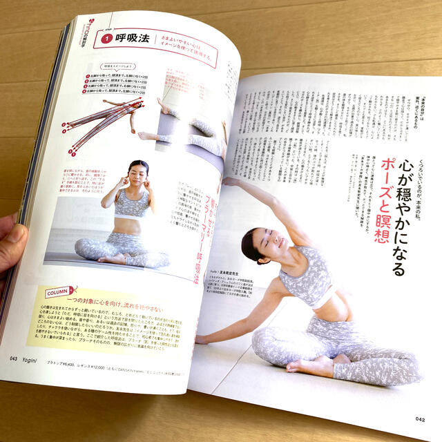 yogini(ヨギーニ) 2019年 09月号 スポーツ/アウトドアのトレーニング/エクササイズ(ヨガ)の商品写真