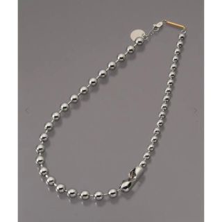 ジエダ(Jieda)のJIEDA SWITCHING BALL CHAIN NECKLACE(ネックレス)