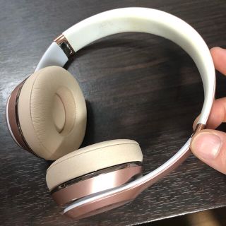 ビーツバイドクタードレ(Beats by Dr Dre)のキリン様専用　Beats Solo3 Wirelessヘッドフォン ローズゴール(ヘッドフォン/イヤフォン)