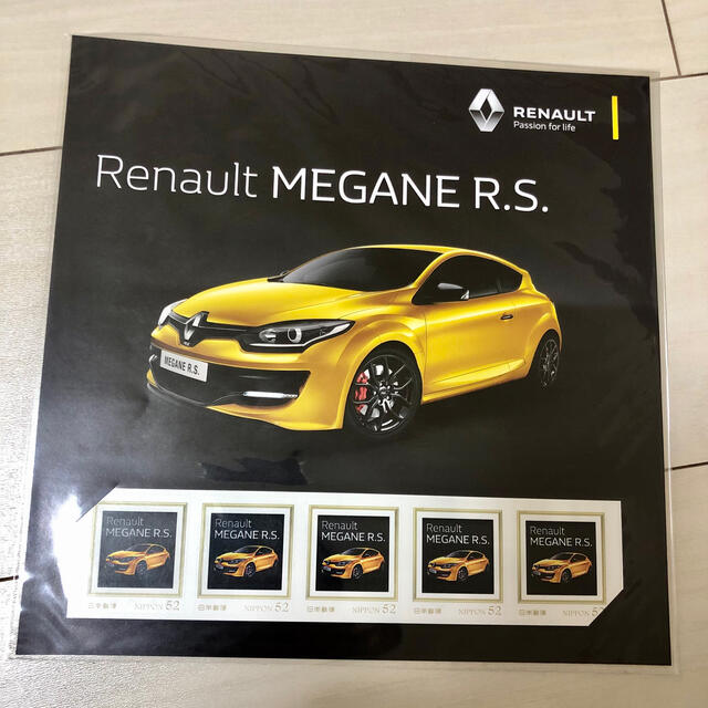 RENAULT(ルノー)のルノー記念シート 自動車/バイクの自動車(車外アクセサリ)の商品写真