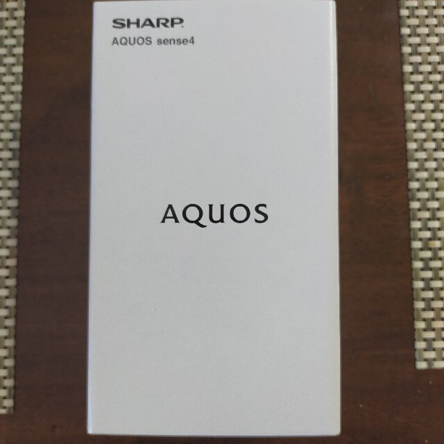 新品未使用未開封/SHARP AQUOS sense4 SH-M15 ブラック