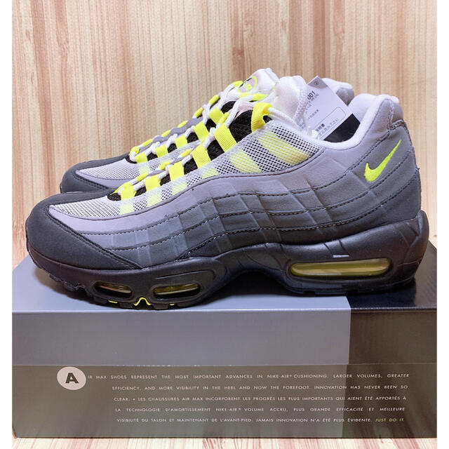 NIKE(ナイキ)のNIKE AIR MAX 95 OG "NEON YELLOW" 2020 メンズの靴/シューズ(スニーカー)の商品写真