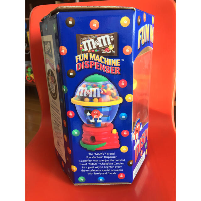 m&m&m's(エムアンドエムアンドエムズ)の値下げ！エムアンドエムズ  ディスペンサー(ファンマシーン) エンタメ/ホビーのおもちゃ/ぬいぐるみ(キャラクターグッズ)の商品写真