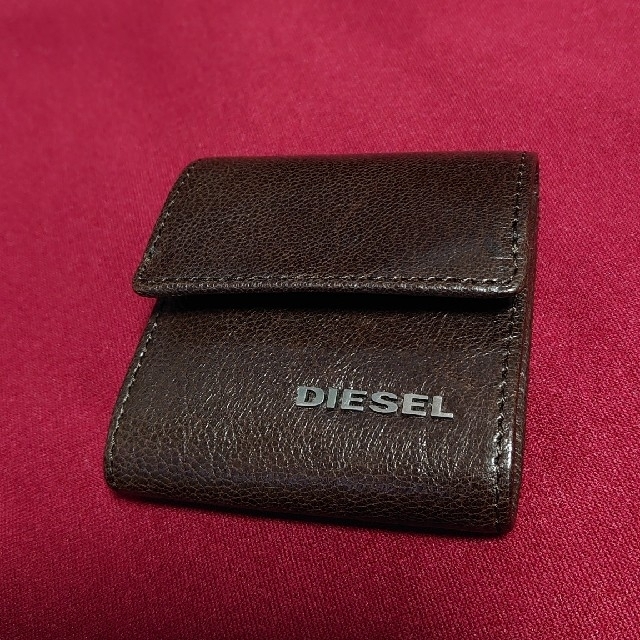 DIESEL(ディーゼル)の◆DIESEL☆ダークブラウン小銭入れ◆ メンズのファッション小物(コインケース/小銭入れ)の商品写真