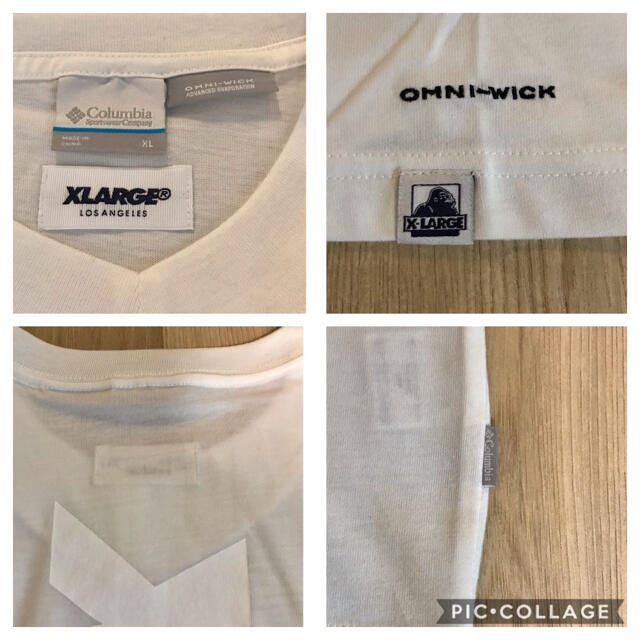 XLARGE(エクストララージ)のXLARGE & Columbia コラボTシャツ メンズのトップス(Tシャツ/カットソー(半袖/袖なし))の商品写真