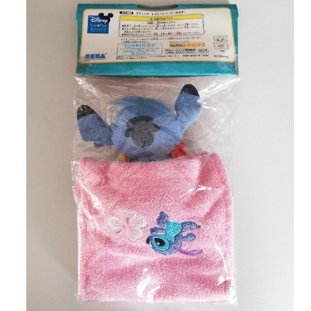 STITCH(スティッチ)のスティッチ 立体トイレットペーパーホルダーカバー エンタメ/ホビーのおもちゃ/ぬいぐるみ(キャラクターグッズ)の商品写真