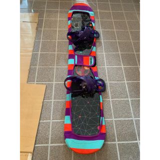 バートン(BURTON)のBURTON スノボード　146cm レディースセット　ワックスセット(ボード)