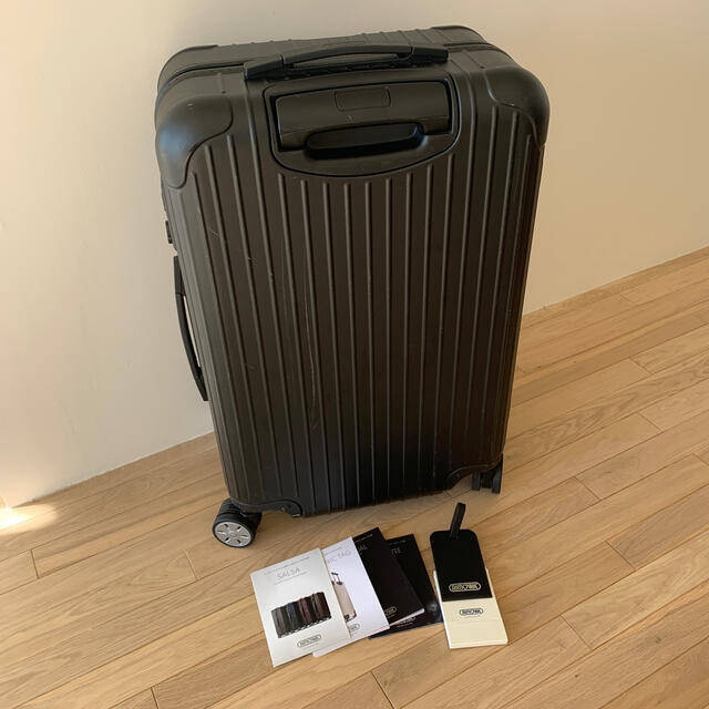RIMOWA(リモワ)のリモワ　サルサ60L 電子タグ　マットブラック メンズのバッグ(トラベルバッグ/スーツケース)の商品写真