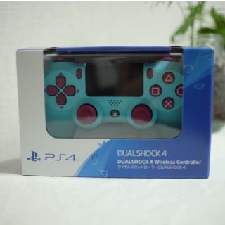 プレイステーション4(PlayStation4)のゲオ限定 DUALSHOCK4 ベリー・ブルー PS4 新品未開封(その他)