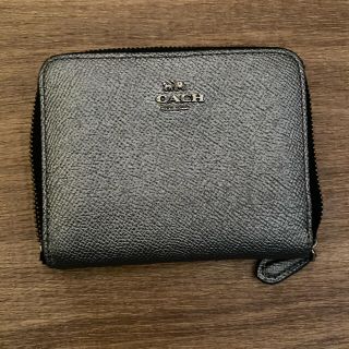 コーチ(COACH)のレア！！coach コーチ　二つ折り財布　シルバー　NASAコラボ商品(財布)