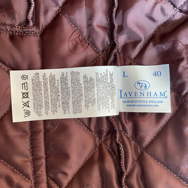 LAVENHAM(ラベンハム)のLAVENHAM ラベンハム レイドン サイズ40 ネイビー メンズのジャケット/アウター(その他)の商品写真