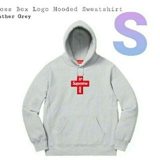 シュプリーム(Supreme)のCross Box Logo Hooded Sweatshirt  S(パーカー)