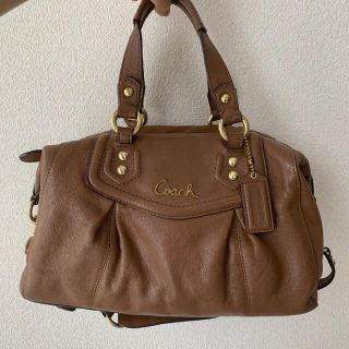 コーチ(COACH)の美品　Coach コーチ ハンドバッグ ショルダーバッグ(ハンドバッグ)