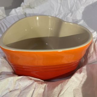 ルクルーゼ(LE CREUSET)の【箱なし新品】ル・クルーゼ　ハート型ミニココット(食器)