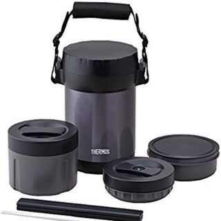 サーモス(THERMOS)のサーモス　THERMOS　ランチジャー　ミッドナイトブルー　保温　弁当箱(弁当用品)