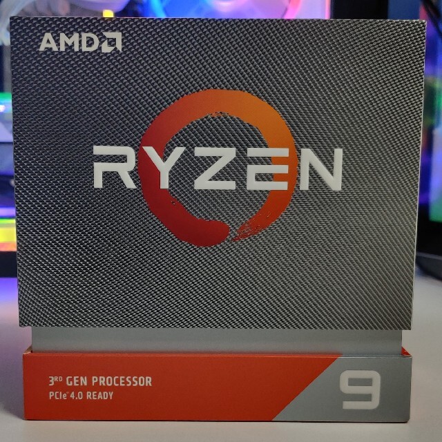 スマホ/家電/カメラAMD Ryzen 9 3900x 国内正規品