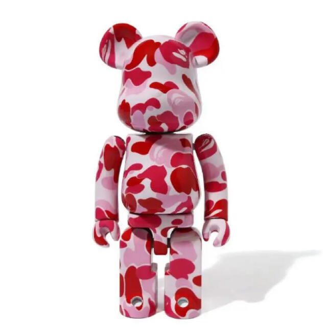 MEDICOM TOY(メディコムトイ)のABC CAMO BE@RBRICK BAPE  ベアブリック　ブルー　ピンク エンタメ/ホビーのコレクション(その他)の商品写真