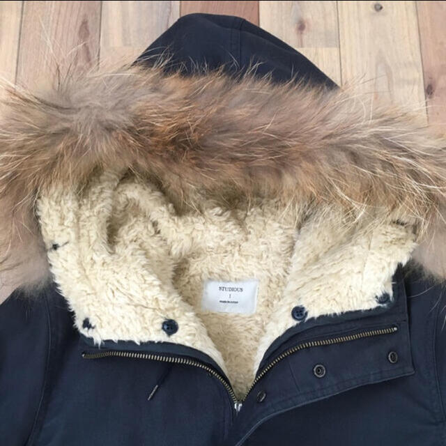 ✨極美品✨ STUDIOUS メルトンモッズコート ウール ステュディオス 0