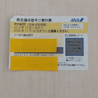 エーエヌエー(ゼンニッポンクウユ)(ANA(全日本空輸))のANA株主優待券(その他)