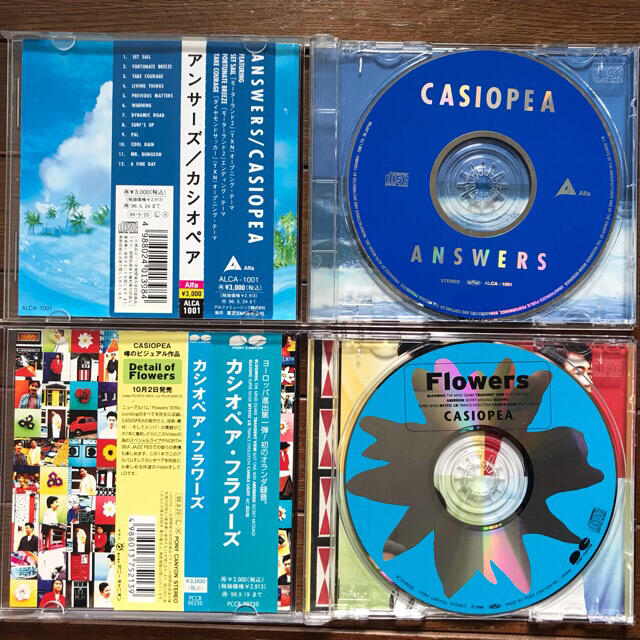 CASIOPEA 「active」「Light and Shadows」他　4枚 エンタメ/ホビーのCD(ジャズ)の商品写真