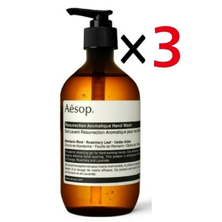 イソップ(Aesop)のAesop イソップ レスレクション ハンドウォッシュ 500ml 3本(ボディソープ/石鹸)