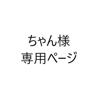 ちゃん様専用(その他)