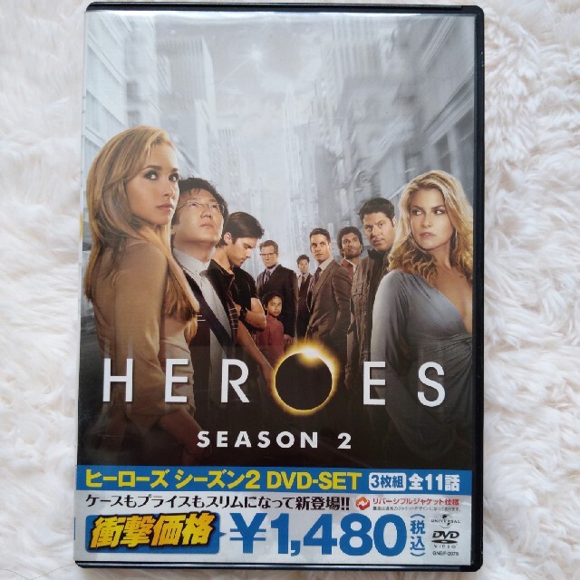 HEROES／ヒーローズ　シーズン2　DVD-SET DVD エンタメ/ホビーのDVD/ブルーレイ(外国映画)の商品写真