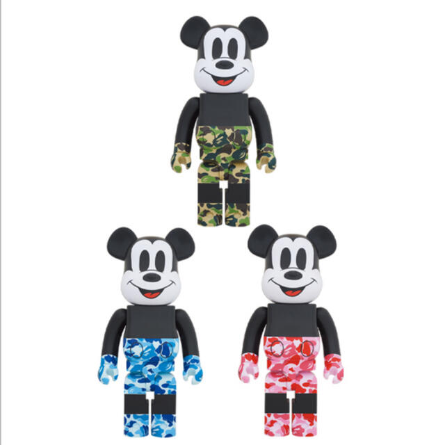 BE@BRICK VCD BAPE MICKEY MOUSE 1000%400%