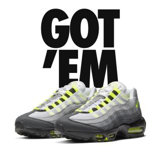 ナイキ(NIKE)の27.5cm NIKE AIR MAX 95 OG NEON 2020(スニーカー)