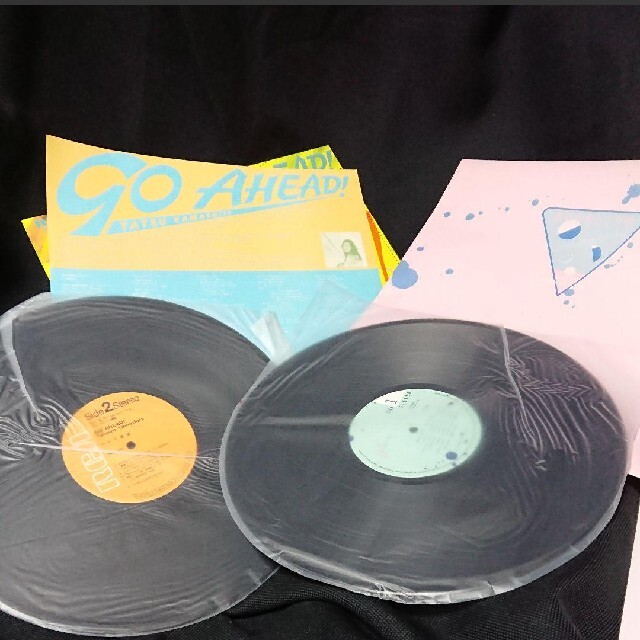 山下達郎 レコード (GO AHEAD!) (MOON GLOW)TATSU エンタメ/ホビーのCD(ポップス/ロック(邦楽))の商品写真