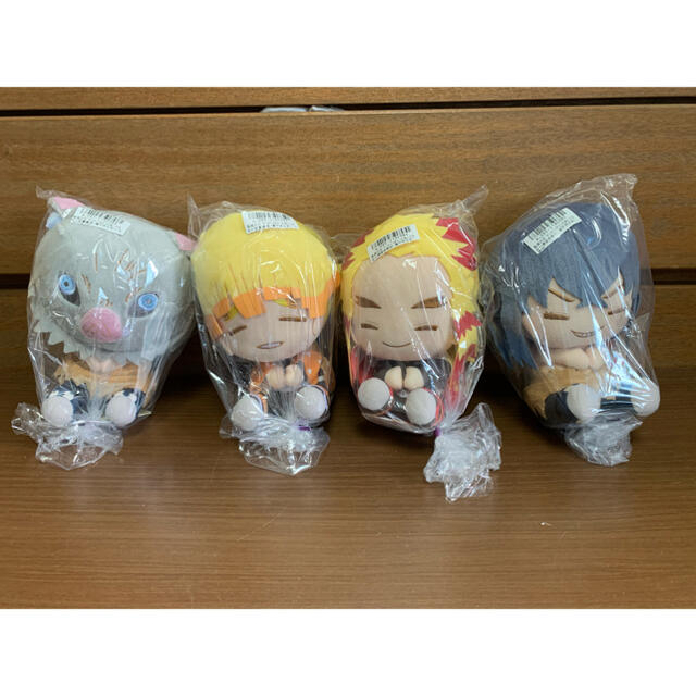 でっかいぽふっとぬいぐるみ　4種セット