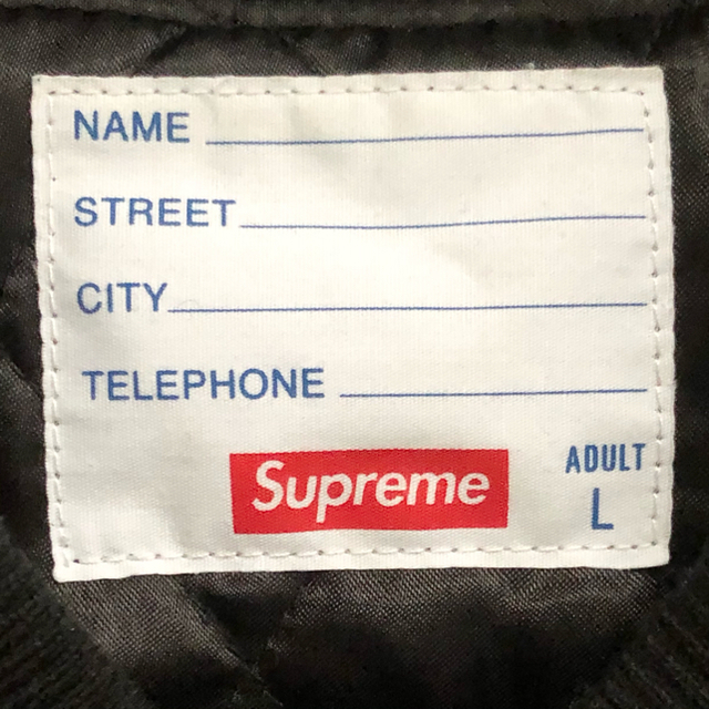 supreme delta varsity jacket シュプリームスタジャン