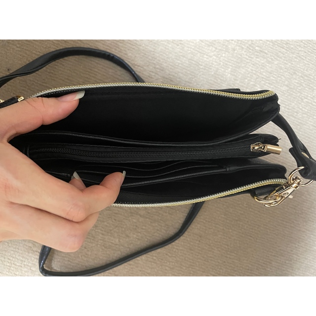 しまむら(シマムラ)の長財布　ショルダー  ポーチ　鞄　バック　 レディースのバッグ(ショルダーバッグ)の商品写真