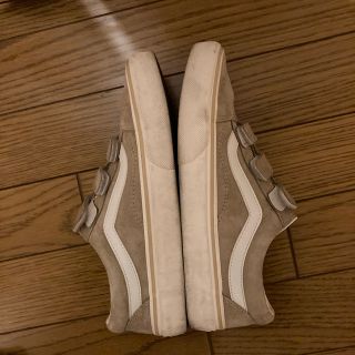 vans オールドスクール　ベルクロ　ベージュ　28.5