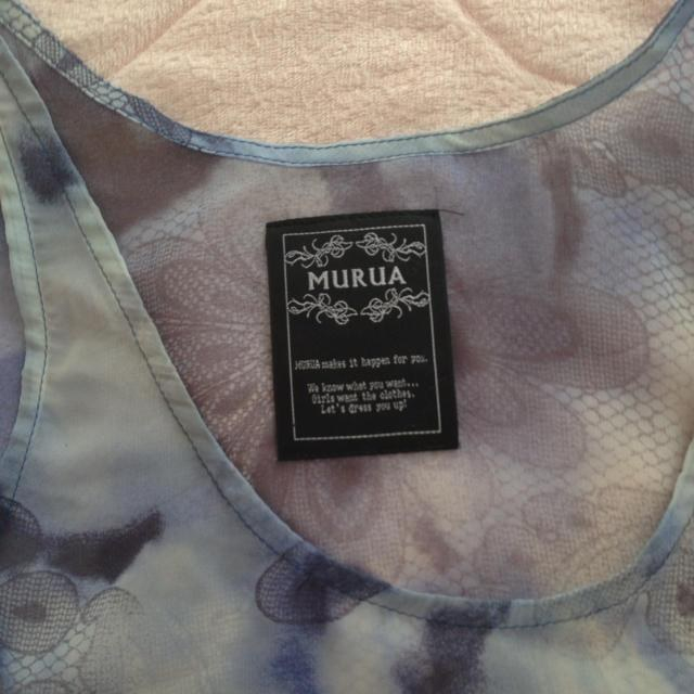 MURUA(ムルーア)のムルーアタンクトップ レディースのトップス(Tシャツ(半袖/袖なし))の商品写真