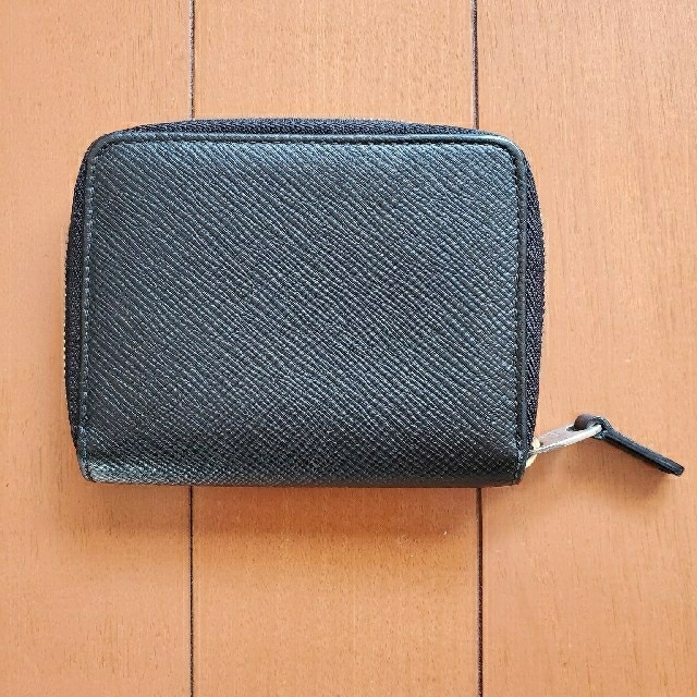 人気を誇る SMYTHSON ネイビー型押し 小銭入れ カードケース パス