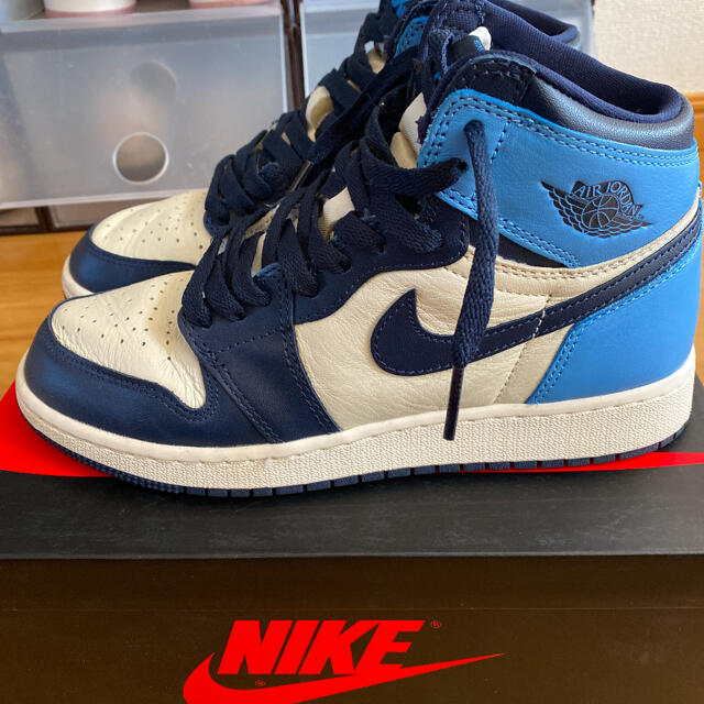 AIR JORDAN1 RETRO HIGH OBSIDIENNEオブシディアン靴/シューズ