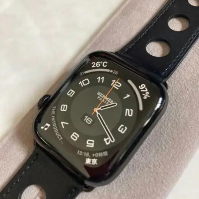 エルメス Hermes アップルウォッチ シリーズ5 M493J/A 腕時計-