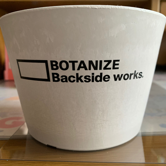 backsideworks. × BOTANIZE 植木鉢大小セット ハンドメイドのフラワー/ガーデン(プランター)の商品写真
