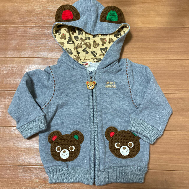 mikihouse(ミキハウス)のミキハウス　80センチ キッズ/ベビー/マタニティのキッズ服男の子用(90cm~)(ジャケット/上着)の商品写真